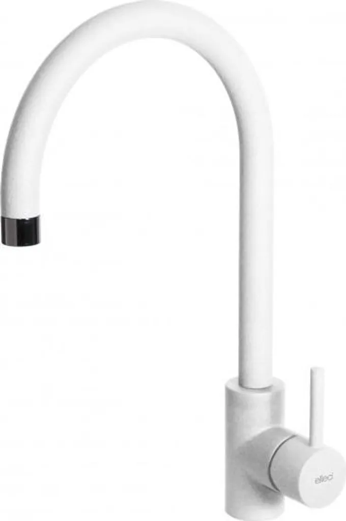 Elleci Cloud G68 Bianco: Miscelatore in Granitek ad Alta Resistenza - 1