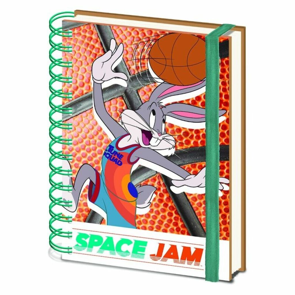 A5 gebundenes Notizbuch Space Jam 2 Bugs Bunny
