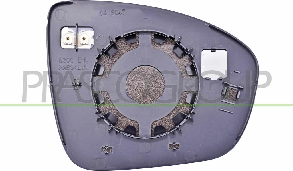 PRASCO Spiegelglas Außenspiegel Links für RENAULT Captur II Beheizbar Asphärisch RN7047504