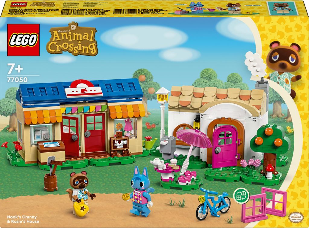 LEGO Animal Crossing Corner & Maison Rose - 77050 Image du produit 
