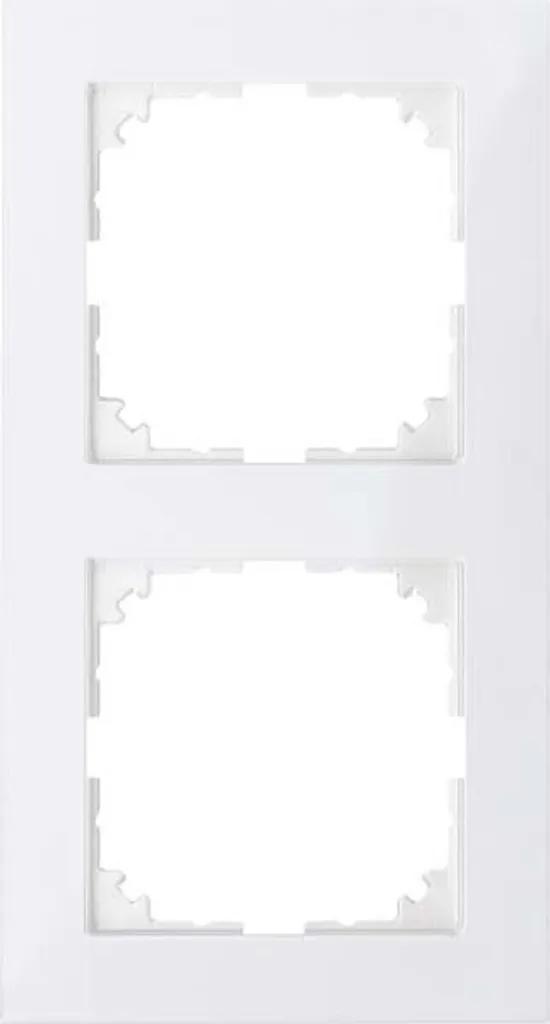 Merten MEG4020-3614 Cadre M-Pure Double Anthracite pour Prise et Inter
