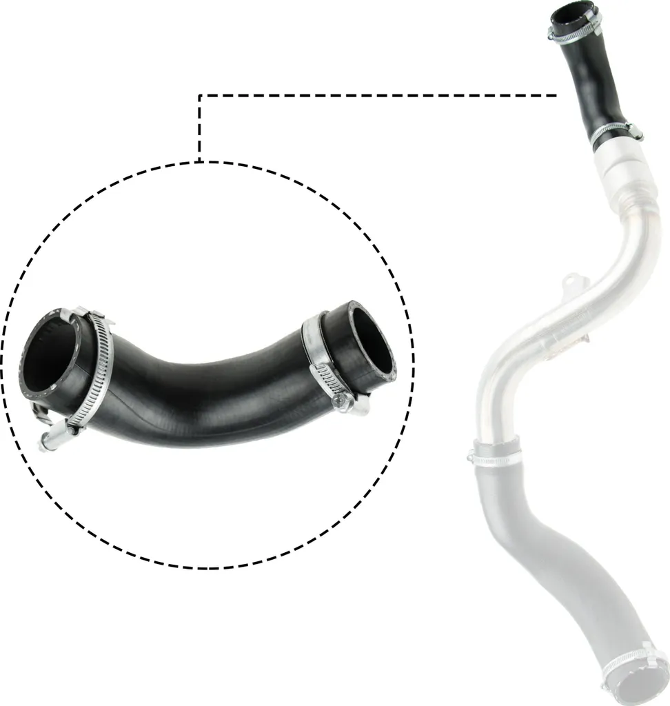 Réparer turbo Ford Focus C-Max : Tuyau de suralimentation GATES 09-0661