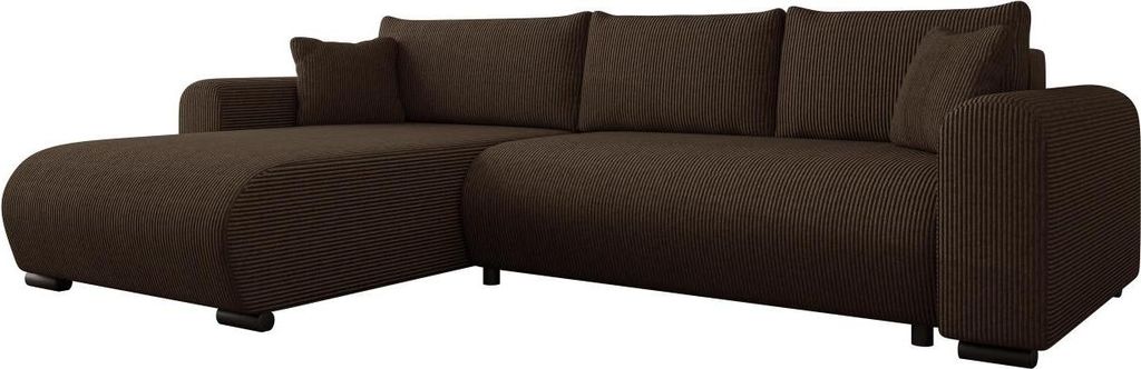 MIRJAN24 Ecksofa Merkos Cord, Wohnzimmer L-Form mit Produktbild 