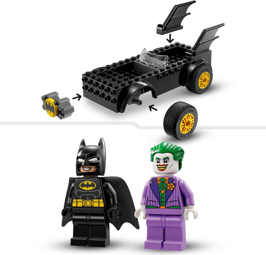 LEGO 76264 DC Verfolgungsjagd im Batmobile: Batman vs. Produktbild 5