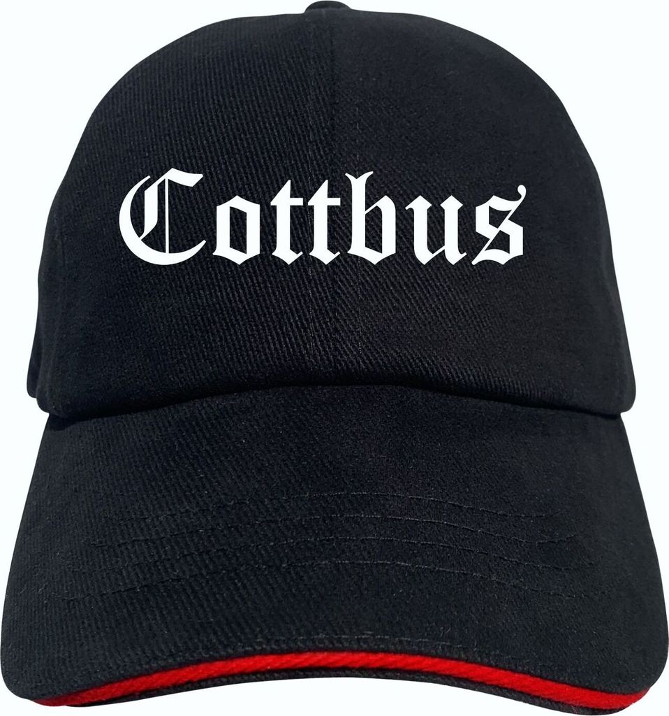Cottbus Cappy - Altdeutsch bedruckt - Schirmmütze - Produktbild 