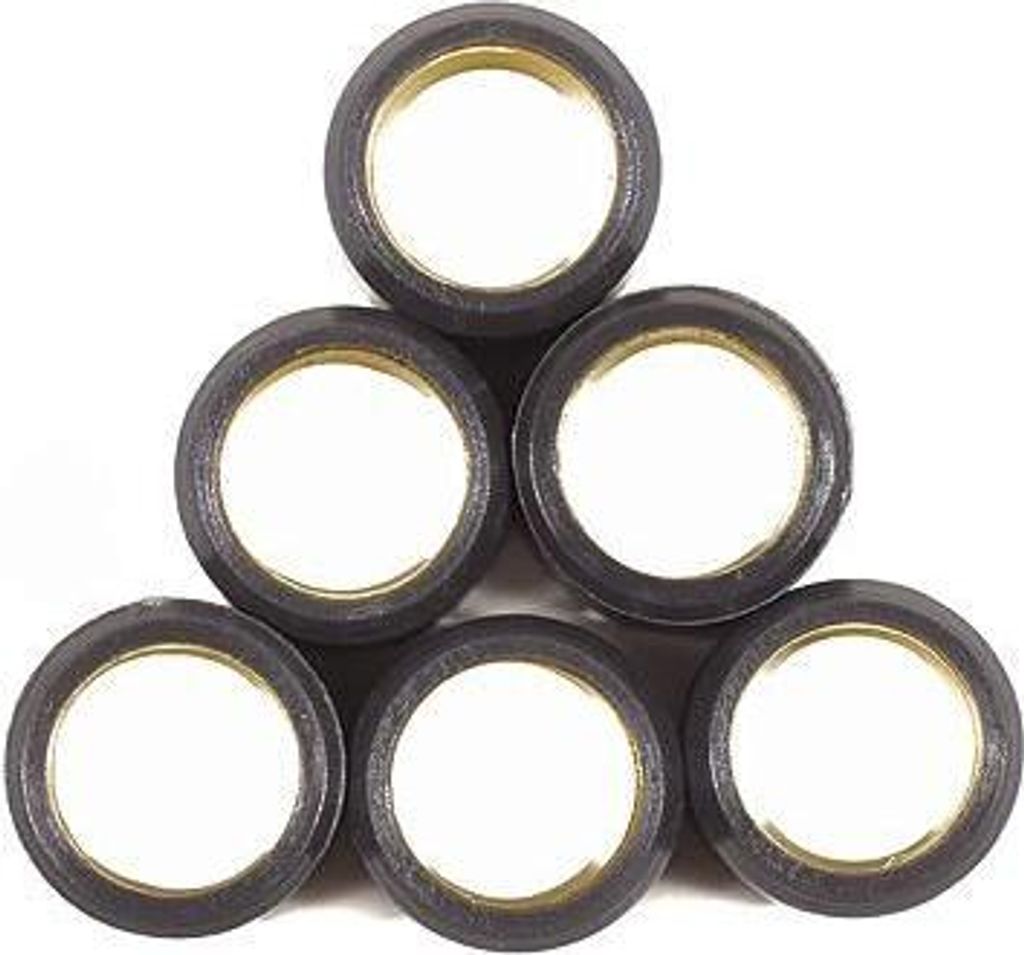 RMS Variomatik-Gewichtsrollenkern-Set 19x15,5 mm, 9,8gr, 6-tlg.