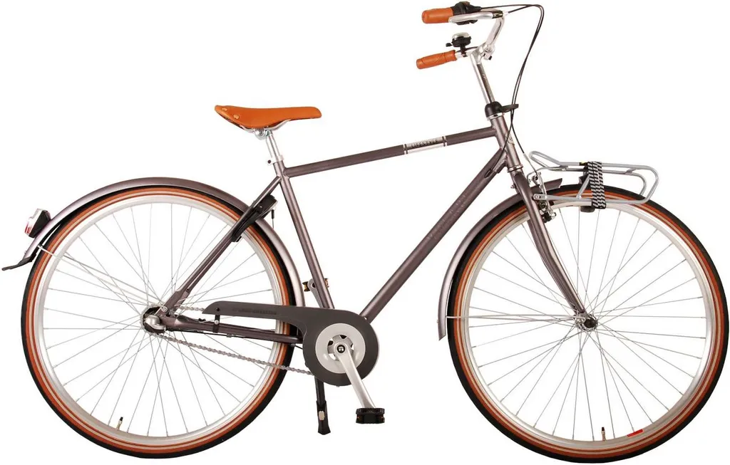 Vélo Lifestyle 3G Homme 28 pouces Gris Idéal Trajets Travail et Loisirs