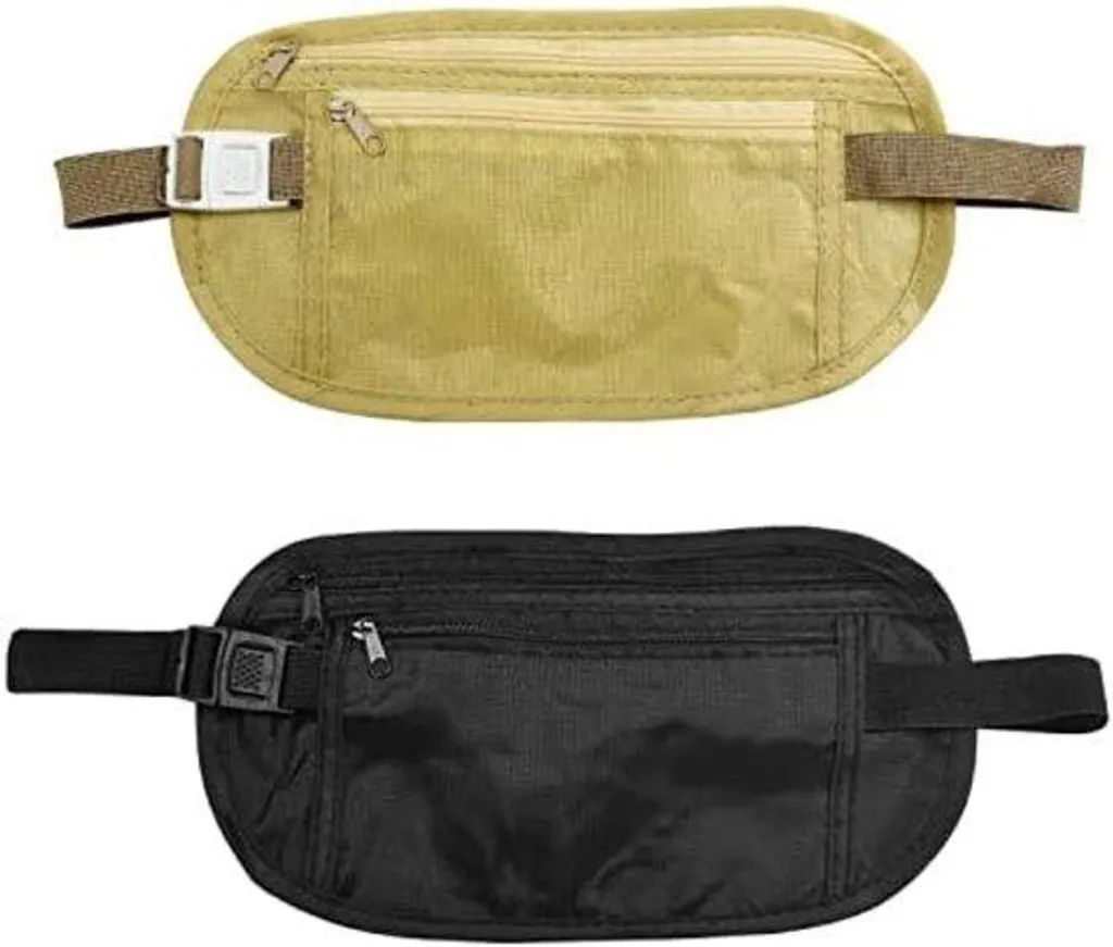 Ceinture de sport pour argent et téléphone idéale voyage et course