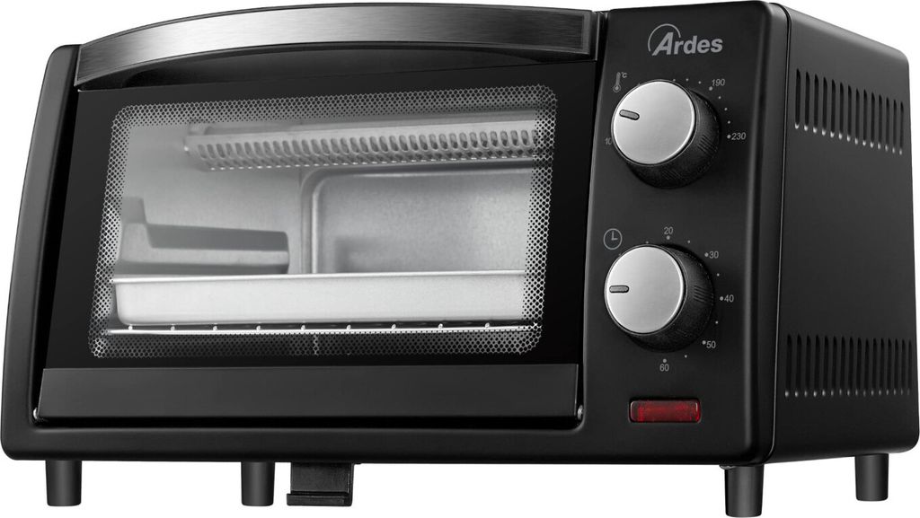 Ardes Kleinbackofen Küchengeräte AR6211B kompakt effizientes schnelles Kochen Backen