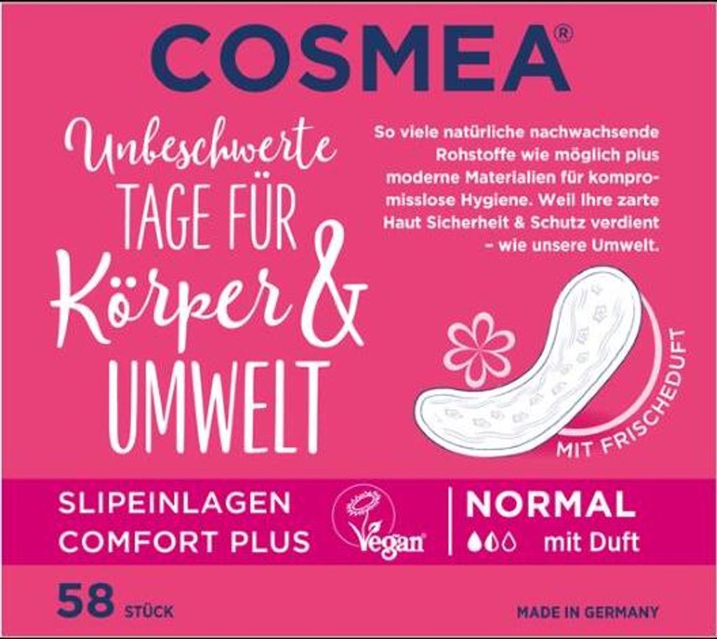 Cosmea vložky normal se svěží vůní 58s Obrázek produktu 