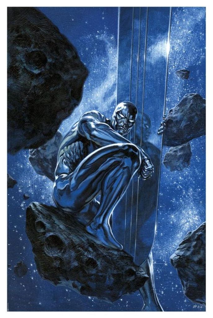Marvel Kunstdruck Silver Surfer: Ghost Light 61 x 41 cm - ungerahmt