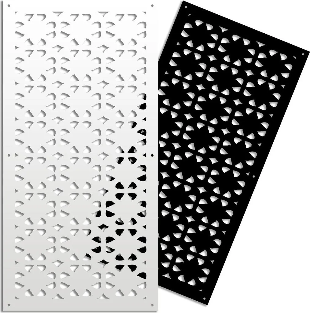 Pannello Traforato PINCERS Nero 73x148 - Tendenza Arredo Outdoor
