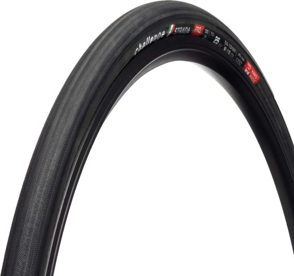 Pneu vélo route Challenge Strada Pro OT 28 pouces carcasse souple 25mm
