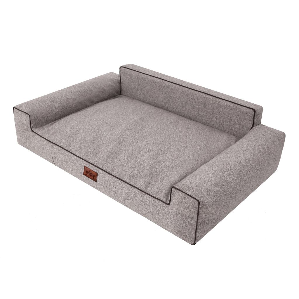 Lit pour chien "Glamour" - XXL 116×78 cm -  confortable | Image du produit 