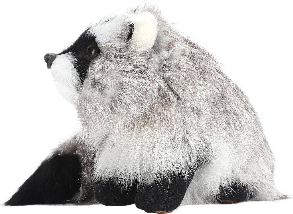 Peluche raton laveur, réaliste, mignon, doux, fait main, Image du produit 