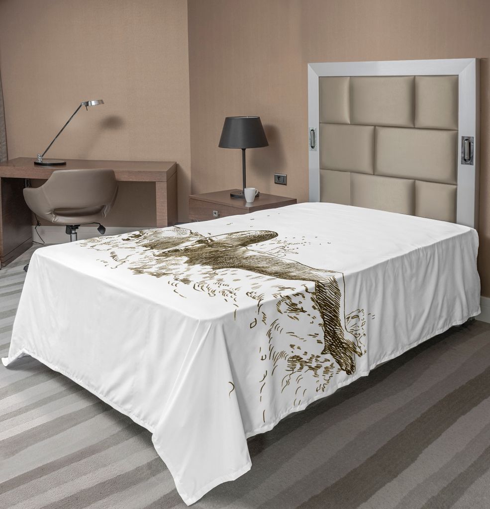 ABAKUHAUS Olympia Bettlaken, Schwimmer-Schwimmen-Schmetterlings-Art-Wettbewerbs-Sport-Skizzen-Kunst-Illustration, weiches bequemes oberes Bettlaken...