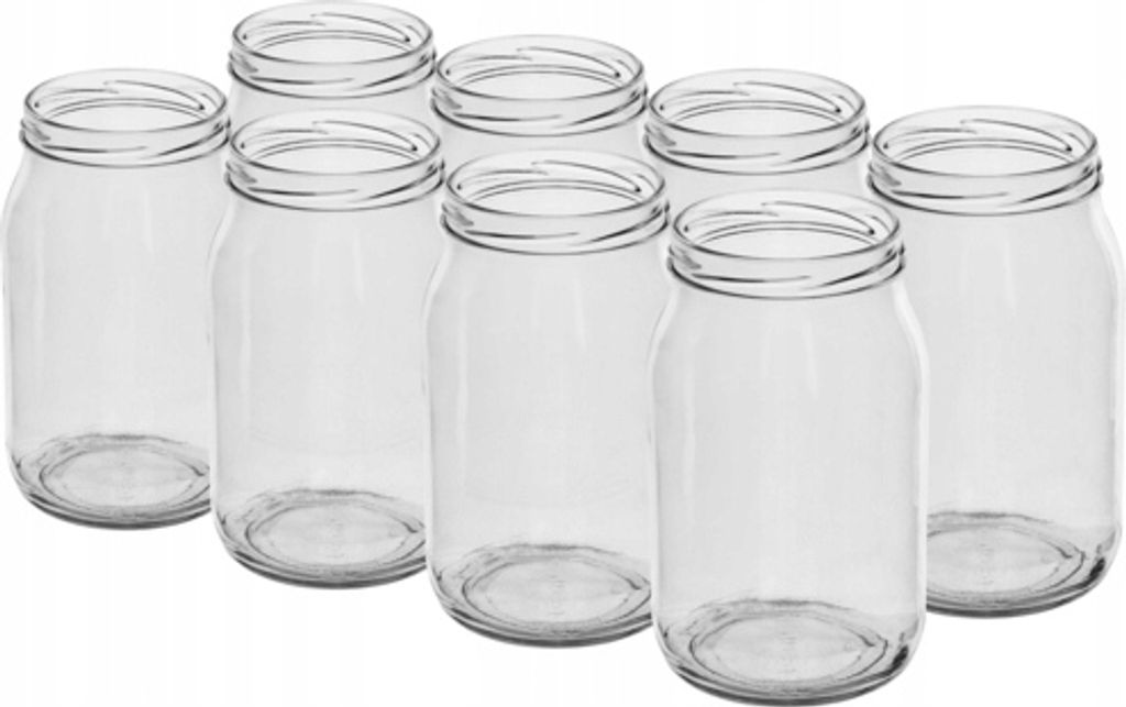 Glas Einmachgläser 900ml 8 Stück Produktbild 2