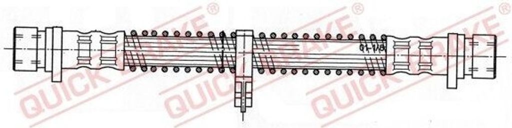 QUICK BRAKE 22.920 Bremsschlauch für LAND ROVER Freelander SUV (L314) Freelander SUV Cabrio (L314)