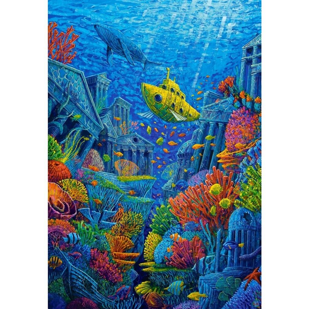 CASTORLAND Puzzle Art Collection Atlantis 1500 Teile
