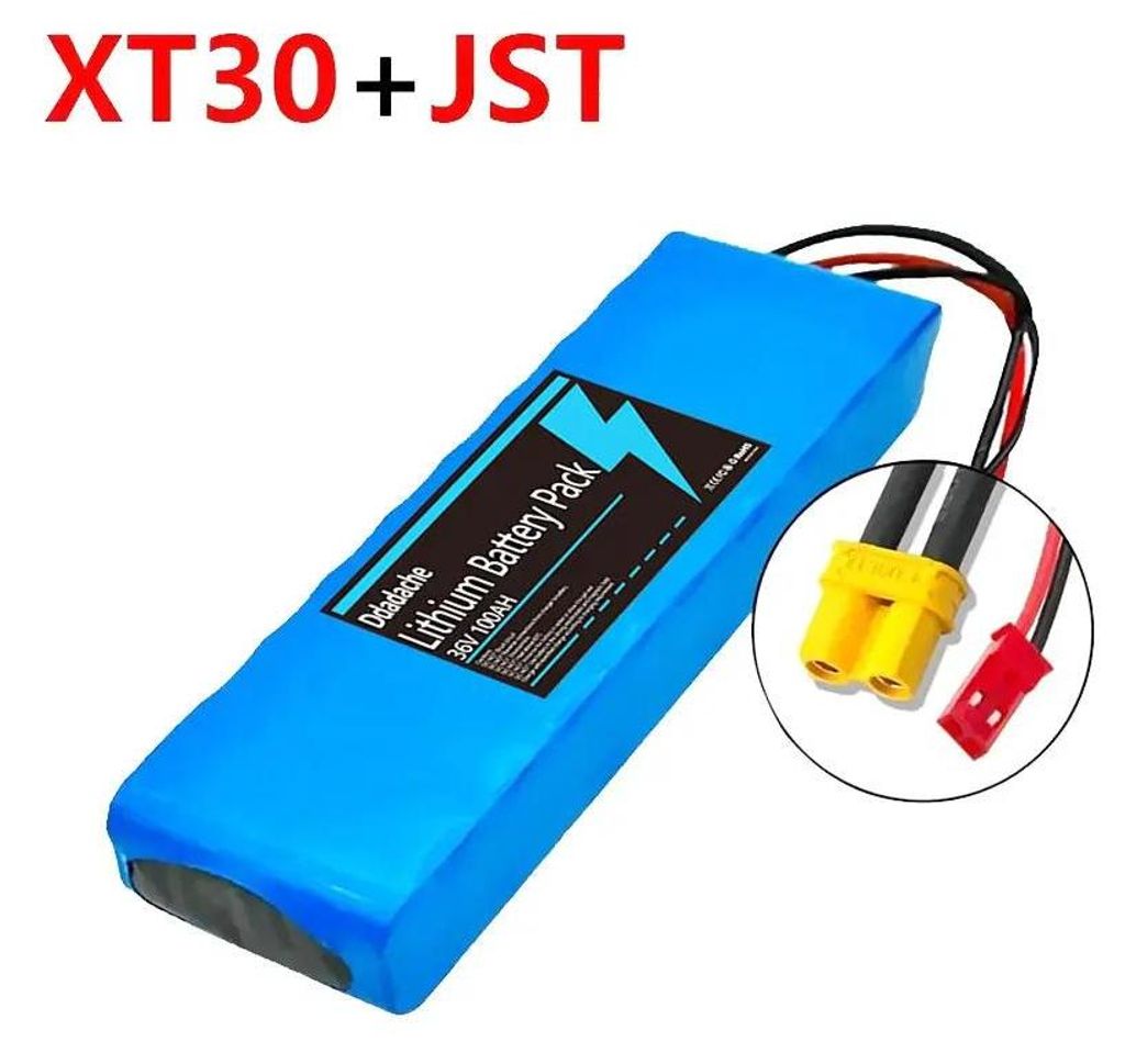 Elektroroller Akku 36V 100Ah - Li-Ion Batterie 10S2P - Produktbild 