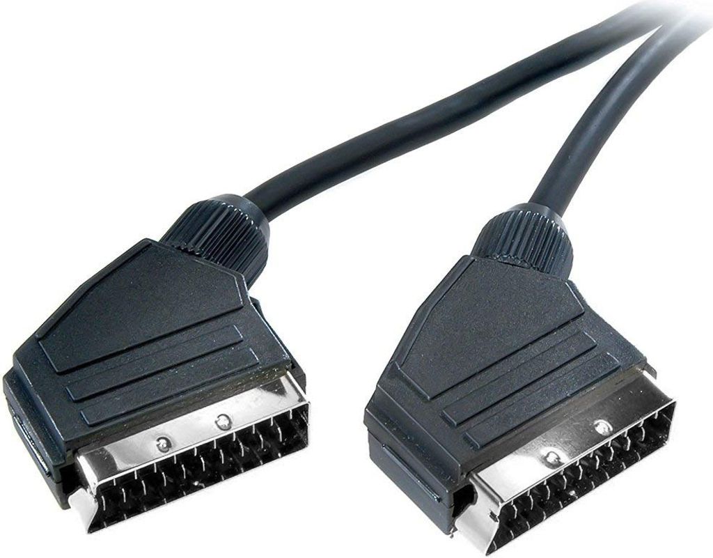 ViVanco™22191 Scartkabel 1,2 m Verbindungskabel schwarz Produktbild 