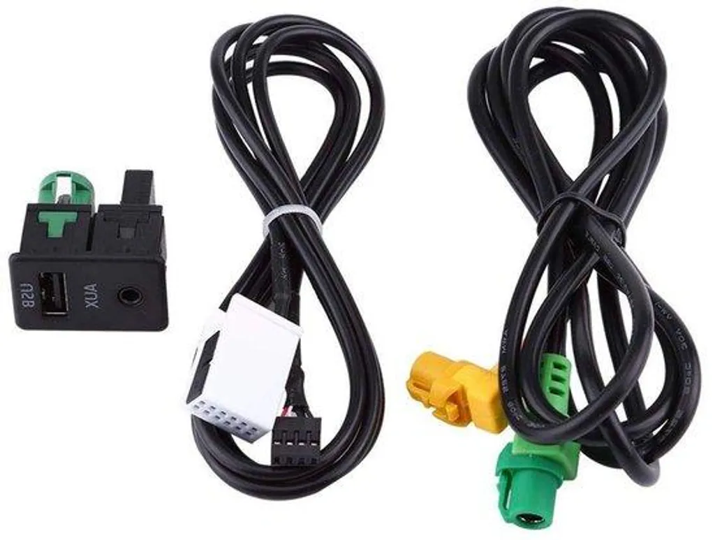Adaptateur USB voiture robuste avec câblage blindé haute fidélité