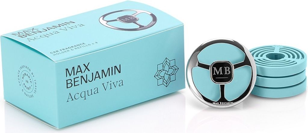Max Benjamin Auto-Duftspender Geschenkset Acqua Viva
