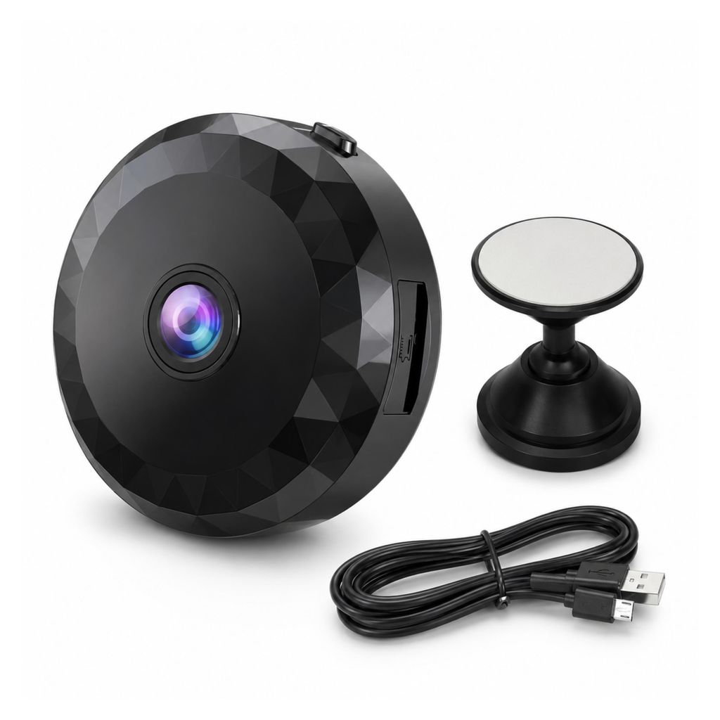 Mini WLAN Überwachungskamera mit Bewegungserkennung & Produktbild 