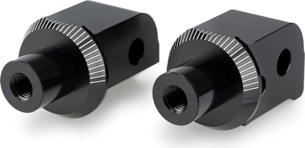 PUIG 22244N Vintage Fußrasten passend fuer APRILIA RS 457 Schwarz