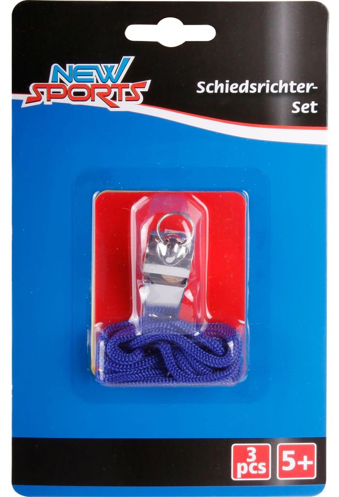 New Sports Schiedsrichter-Set, 3-teilig Produktbild 