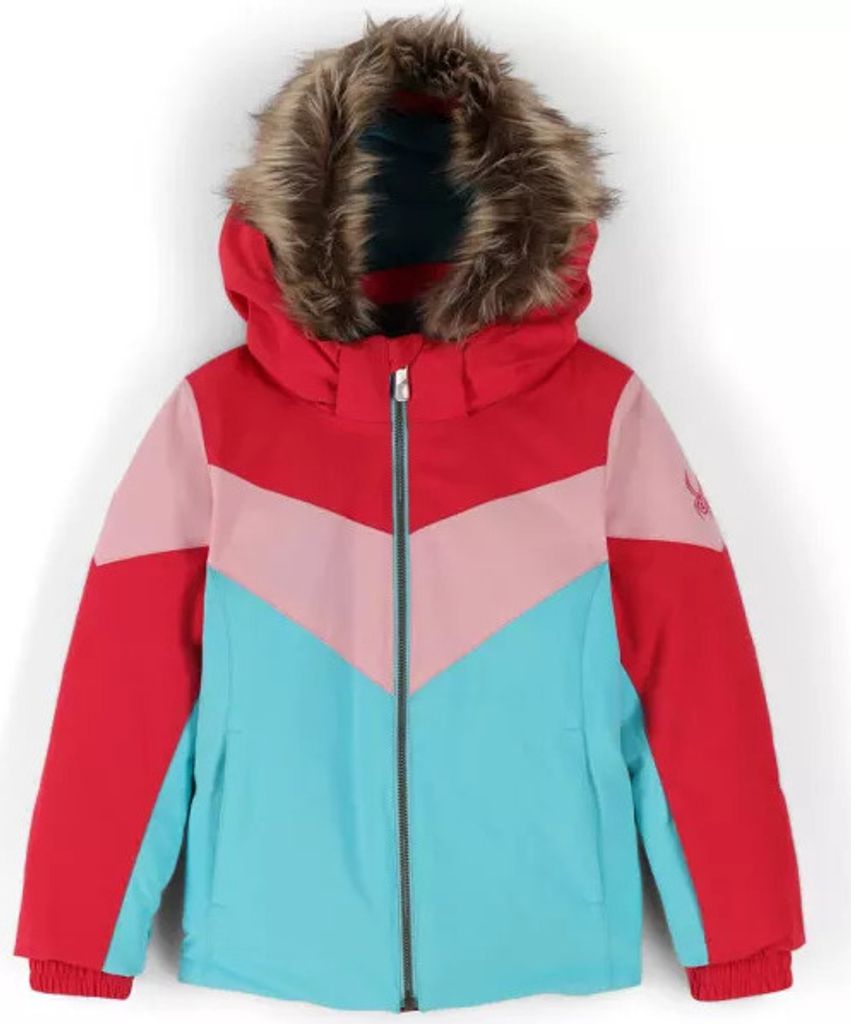 Spyder Bitsy Lola Skijacke für Mädchen - Grösse 104 - Farbe bahama blue