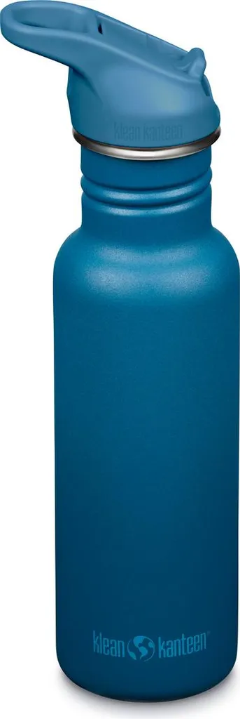 Klean Kanteen Trinkflasche Classic 532ml Flip Cap Corsair Dunkelblau