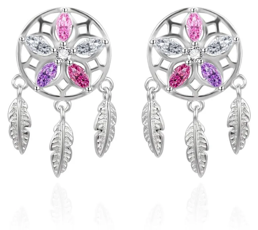 Boucles d'oreilles attrape-rêves argent : cadeau idéal pour femme