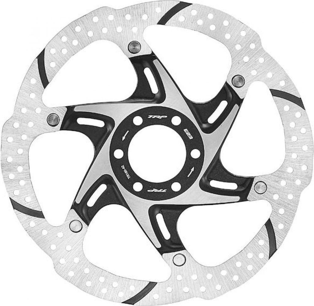TRP Bremsscheibe TR-42 6-Loch 2,3 x 180 mm Silber/schwarz - Produktbild 