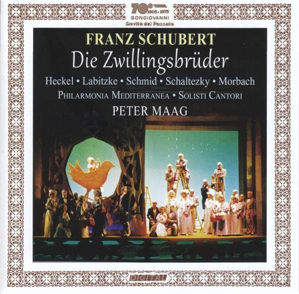 Franz Schubert (1797-1828) - Die Zwillingsbrüder - - (CD / D)