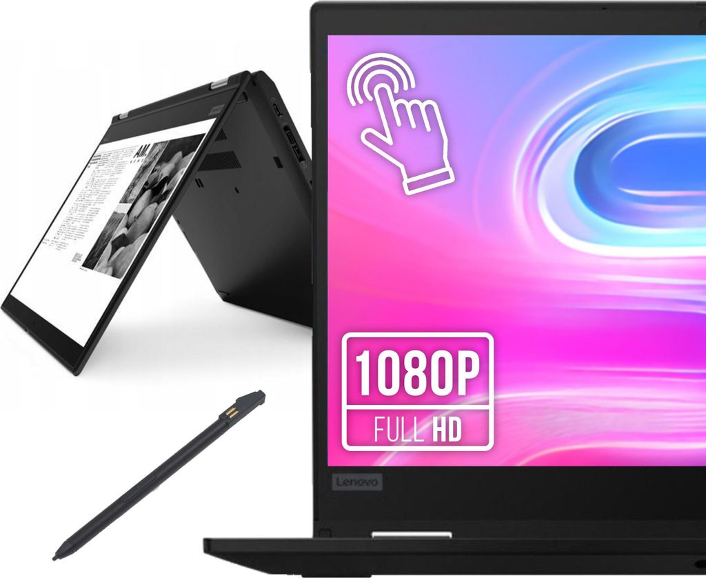 Laptop Lenovo ThinkPad Yoga X390 | Intel i7-8665U | 16 GB Produktbild 