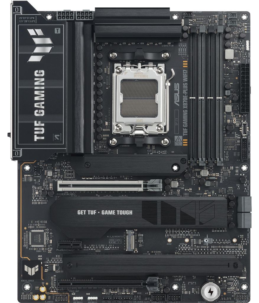 ASUS AMD X870E ATX motherboard PCIe 5.0 x16 4xM.2 1xHDMI 2xSATA - Mainboard - ATX