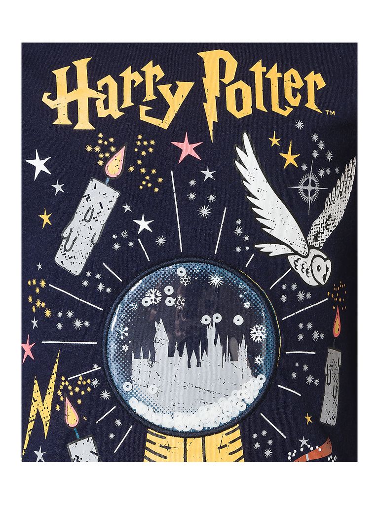 Harry Potter Hogwarts Circle Langarmshirt - Offizielles Fan T-Shirt Für Erwachsene & Kinder