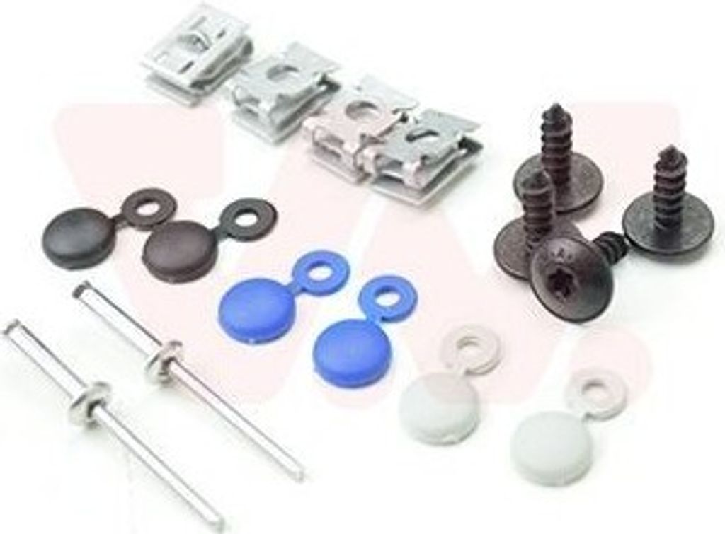 VAN WEZEL Montagesatz Stoßfänger Montagesatz 5827793 Hinten für VW POLO (9N)