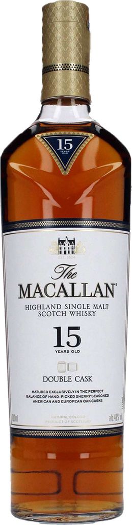 Macallan 15 Years Double Cask Single Malt Scotch Whisky 43% Produktbild 