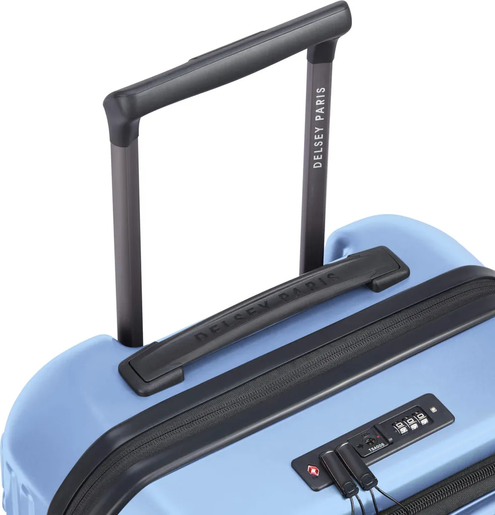 Valise Extensible DELSEY Securitime Zip 55cm avec Double Roues Zip Sûr