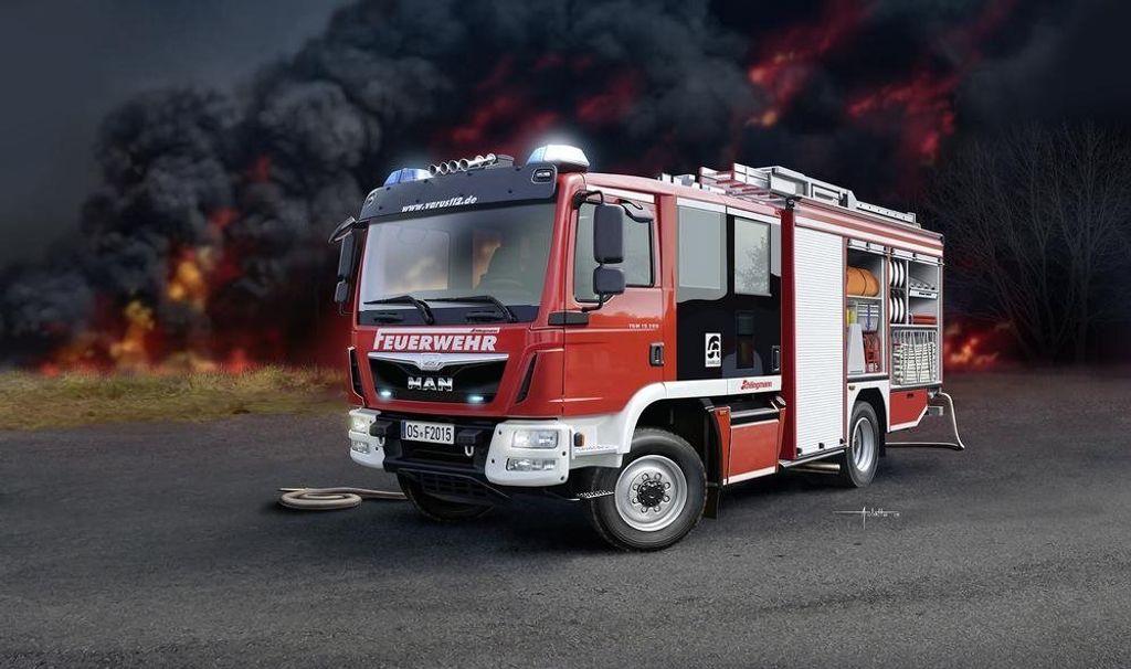 Revell MAN TGM / Schlingmann HLF 20 VARUS 4x4 1:24 Image du produit 