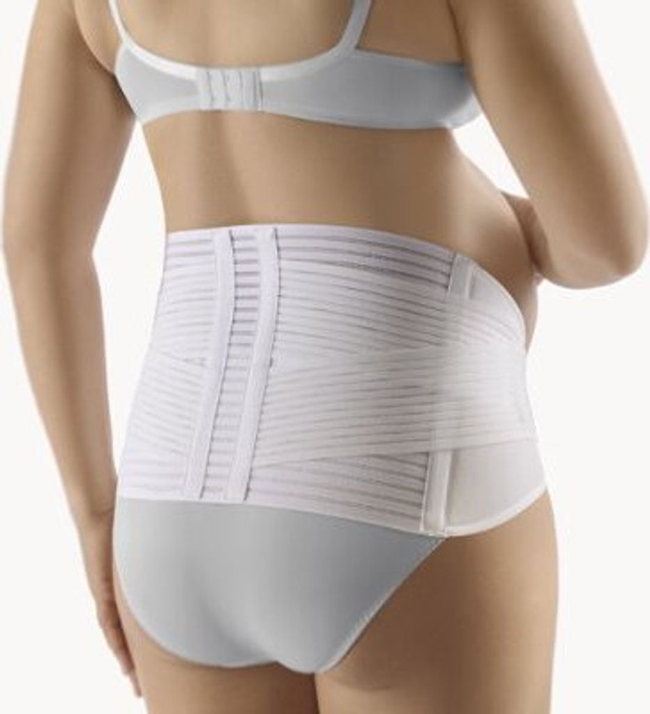 Bort Rückenbandage für Schwangere, weiß>>>>Gr. 3