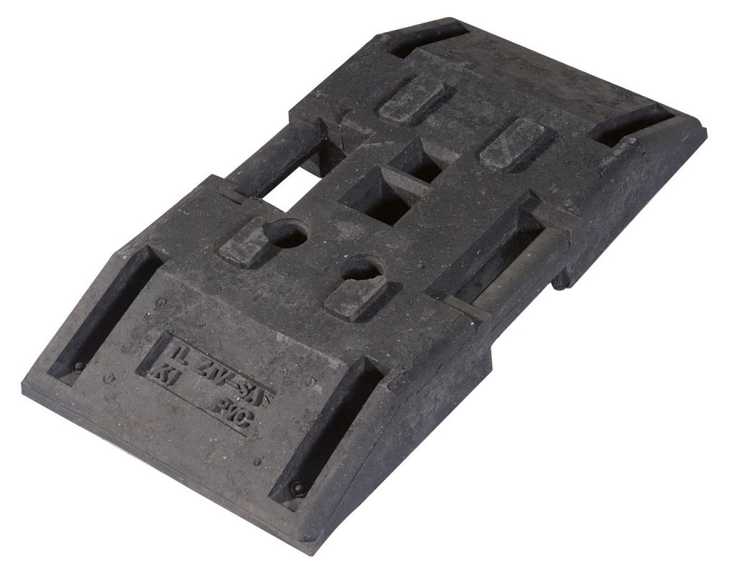 Bakenfuß aus Kunststoff, 790 mm Länge, 390 mm Breite, 120 Produktbild 