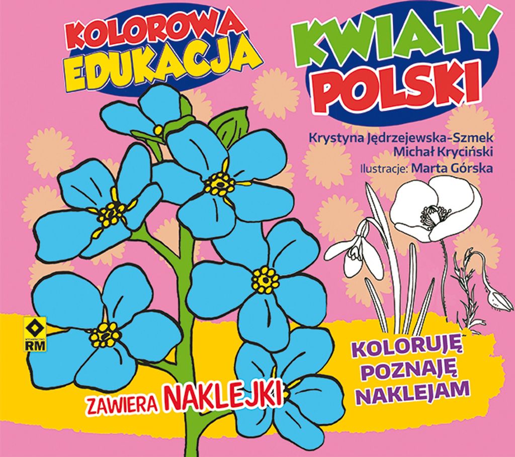 Kwiaty polski - Kolorowa edukacja
