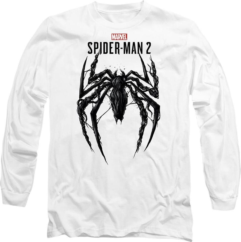 Spider-Man 2 - "Gamerverse Venom" T-Shirt für Herren/Damen Uni TV14720 (XL) (Weiß)