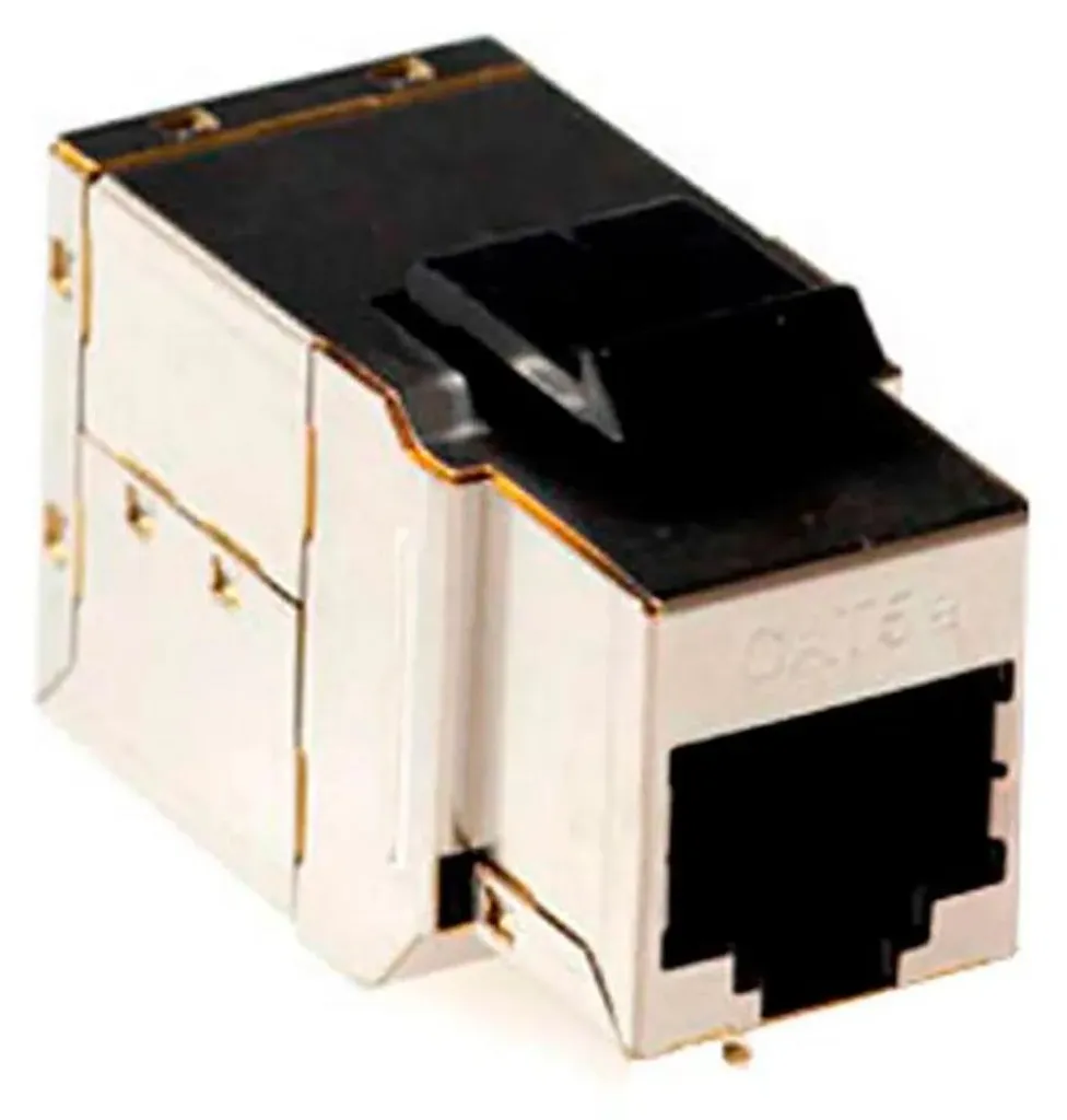 Connecteur femelle RJ45 CAT5E blindé - Module Keystone pour réseau LAN