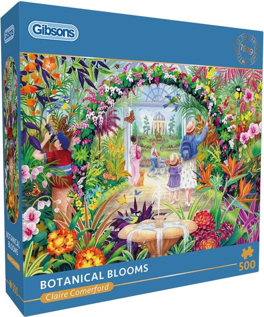 GIBSONS Puzzle Botanischer Garten 500 Puppen