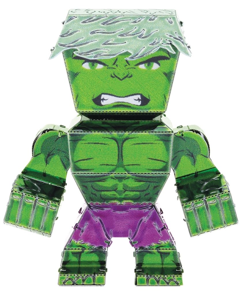 Metal Earth Fascinations Marvel Avengers Hulk 3D Metall Puzzle, Konstruktionsspielzeug, Lasergeschnittenes Modell