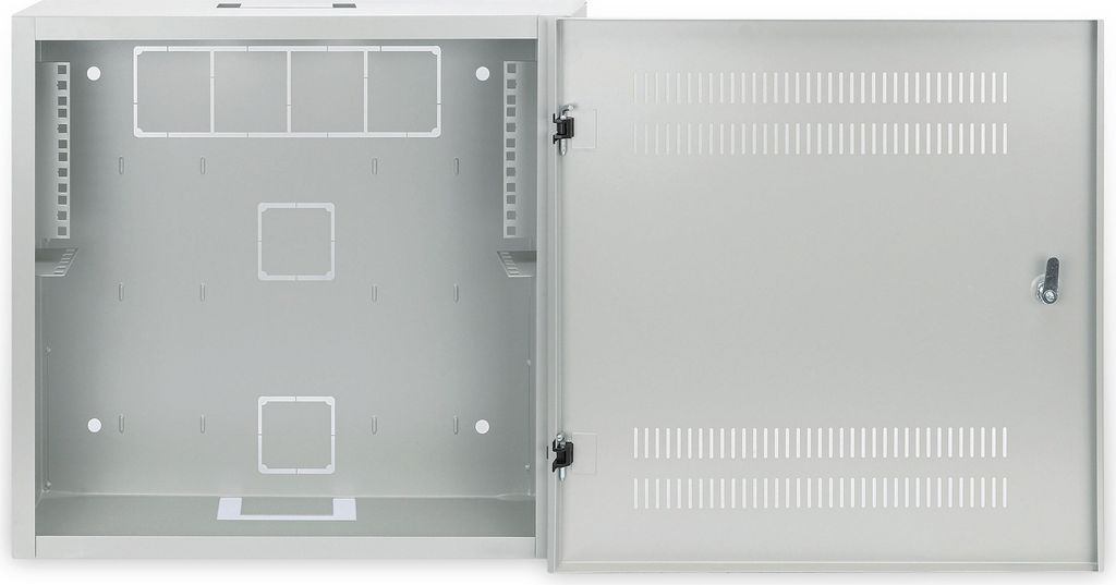 INTELLINET Wandverteiler  4HE 540x550mm grau Produktbild 5
